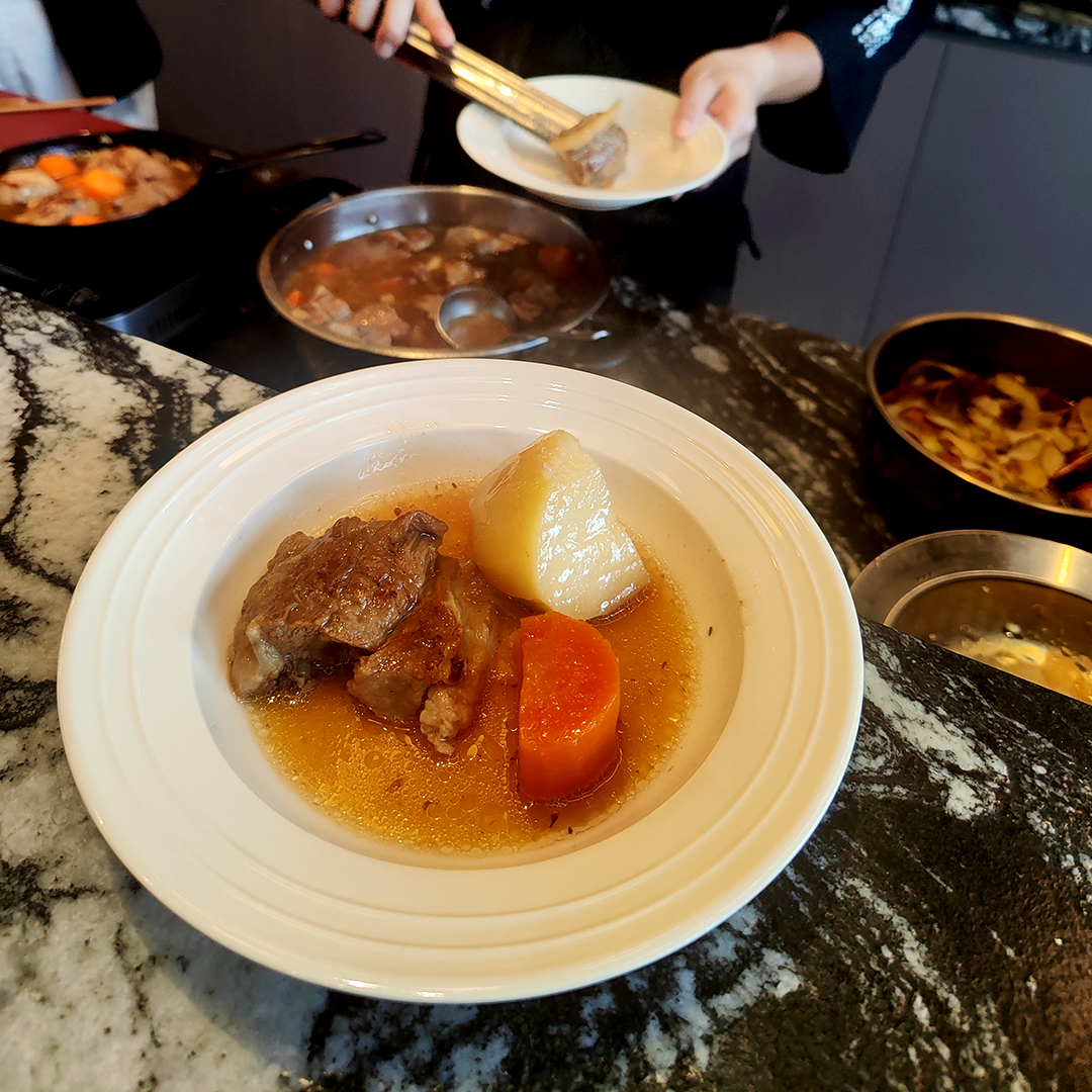 泰式料理課準備食材